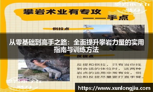 从零基础到高手之路：全面提升攀岩力量的实用指南与训练方法